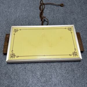 Vintage Devon Electric Food Tray Works Kitchen Party Warmer #1418 TESTED 16”x 9”